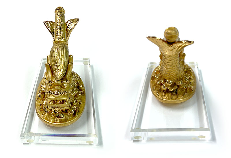 獨占鰲頭(魚+筆)擺飾